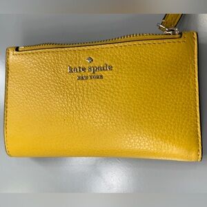 Kate Spade New York Yellow Leather Wallet